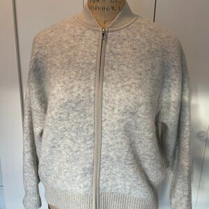 Lululemon Women's Alpaca & Merino Wool Blend  zippered cardigan